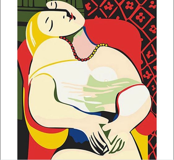 Sleeping Girl - Picasso Painting Kit
