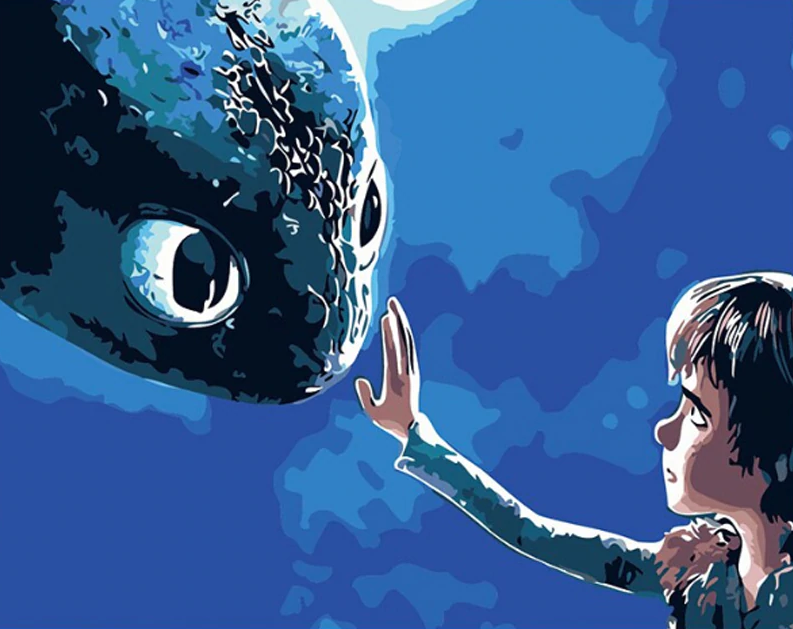 A Girl With Dragon