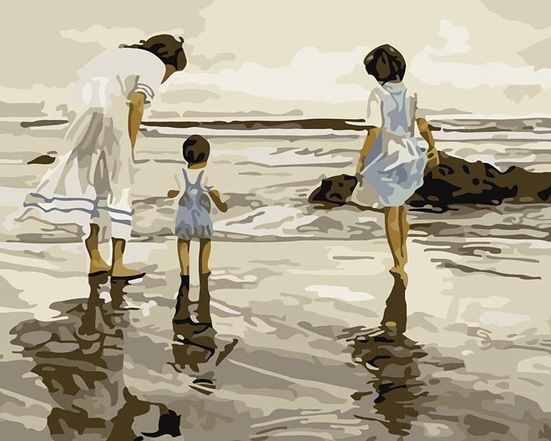 Mother With Kids