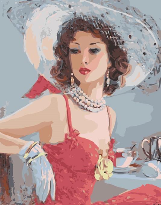 Girl With Red Dress
