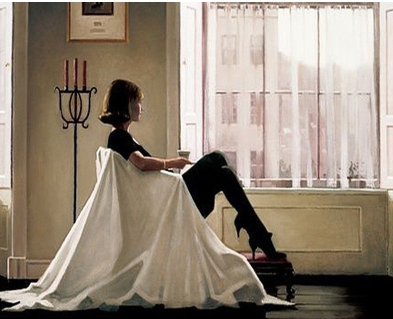 Lady On Chair
