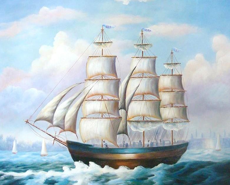 Ship At The Ocean