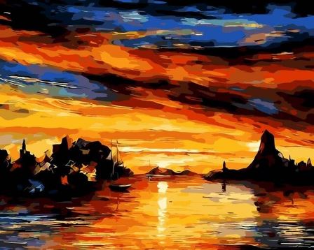 Abstract Painting - Painting Kit