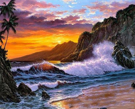 Angry Waves - Painting Kit