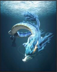 Sea Dragon - Paint by Numbers Kit