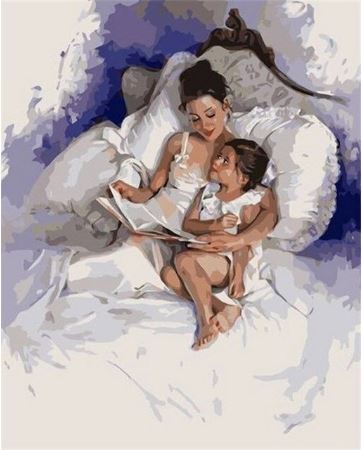 Bed Time Stories - Paint by Numbers Kit