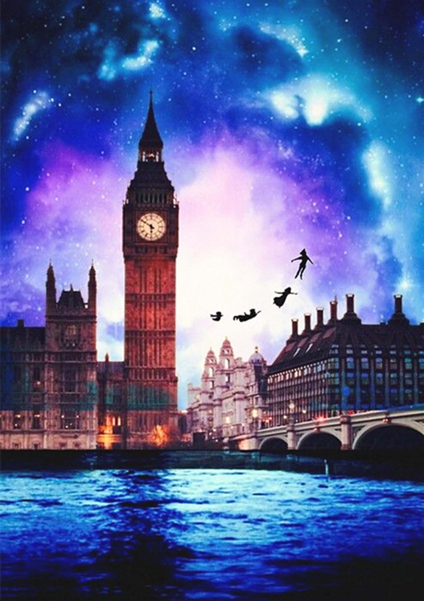 Big Ben Fantasy painting by number kit