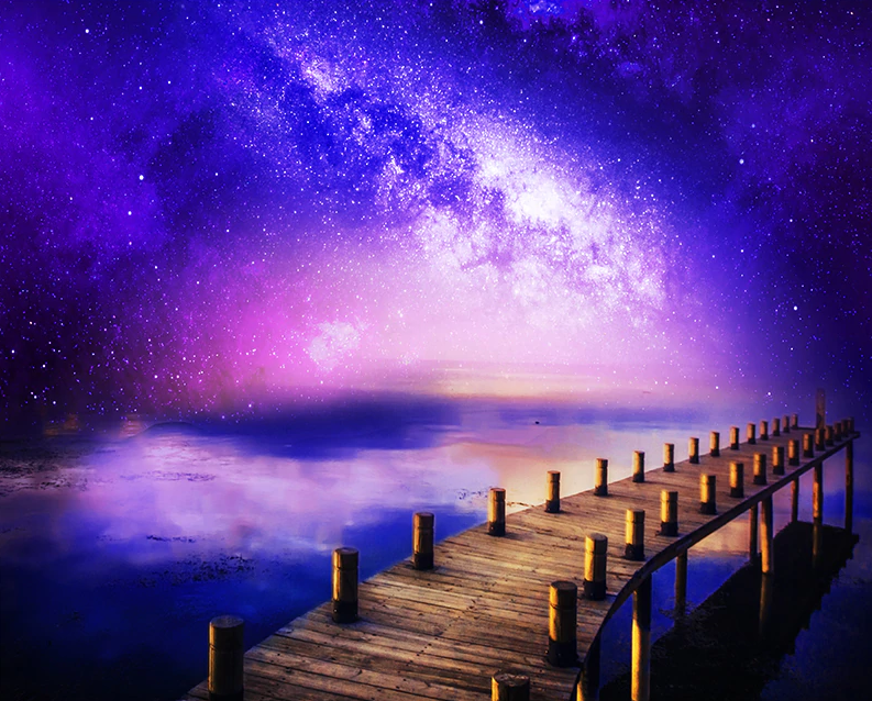 Bridge At Night Beautiful Painting Kit