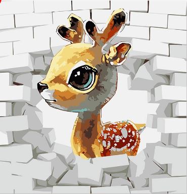 Broken Wall Deer