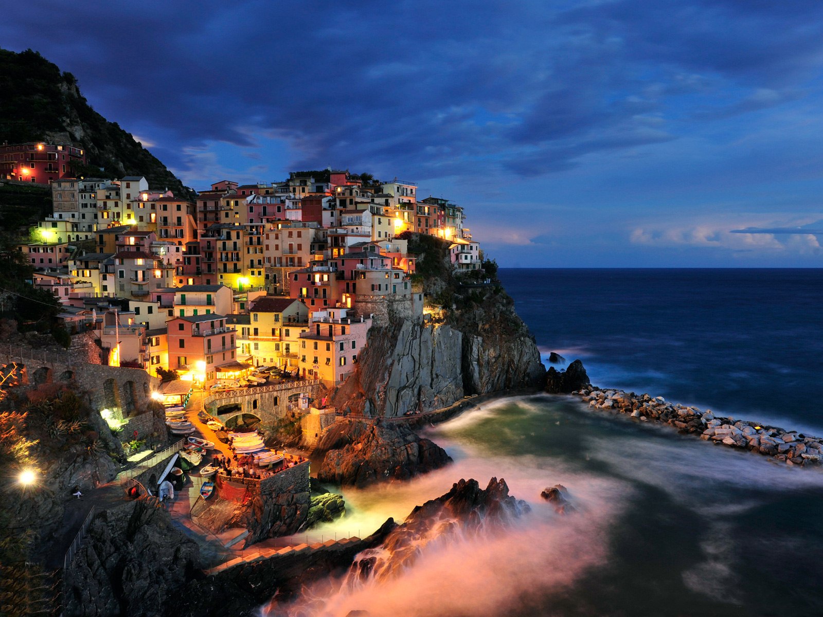 Cinque Terre National Park Painting
