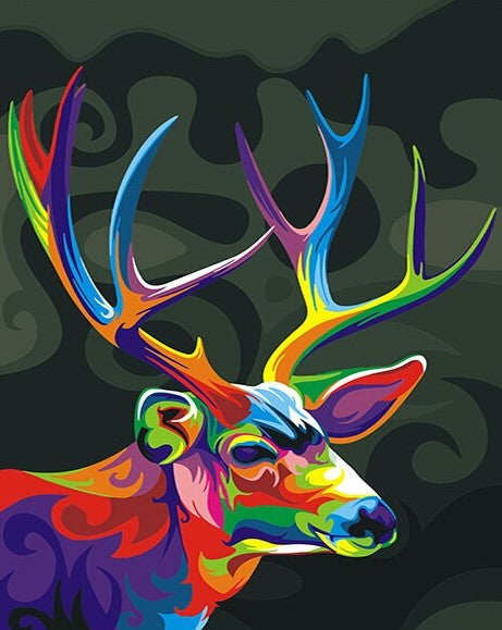 Colorful Deer Painting Kit