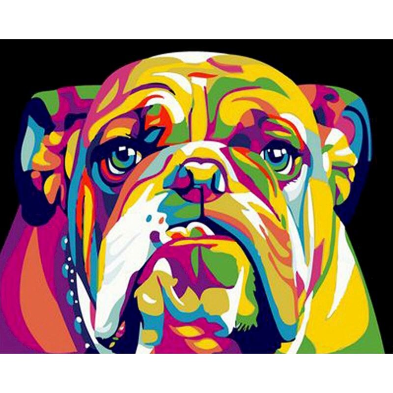 Colorful Dog Painting Kit