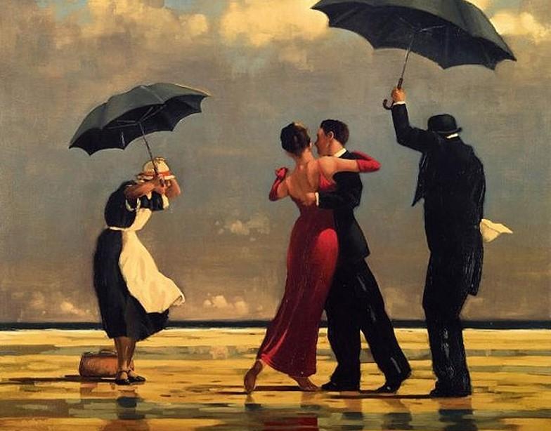 couple Dance paint by numbers kit 