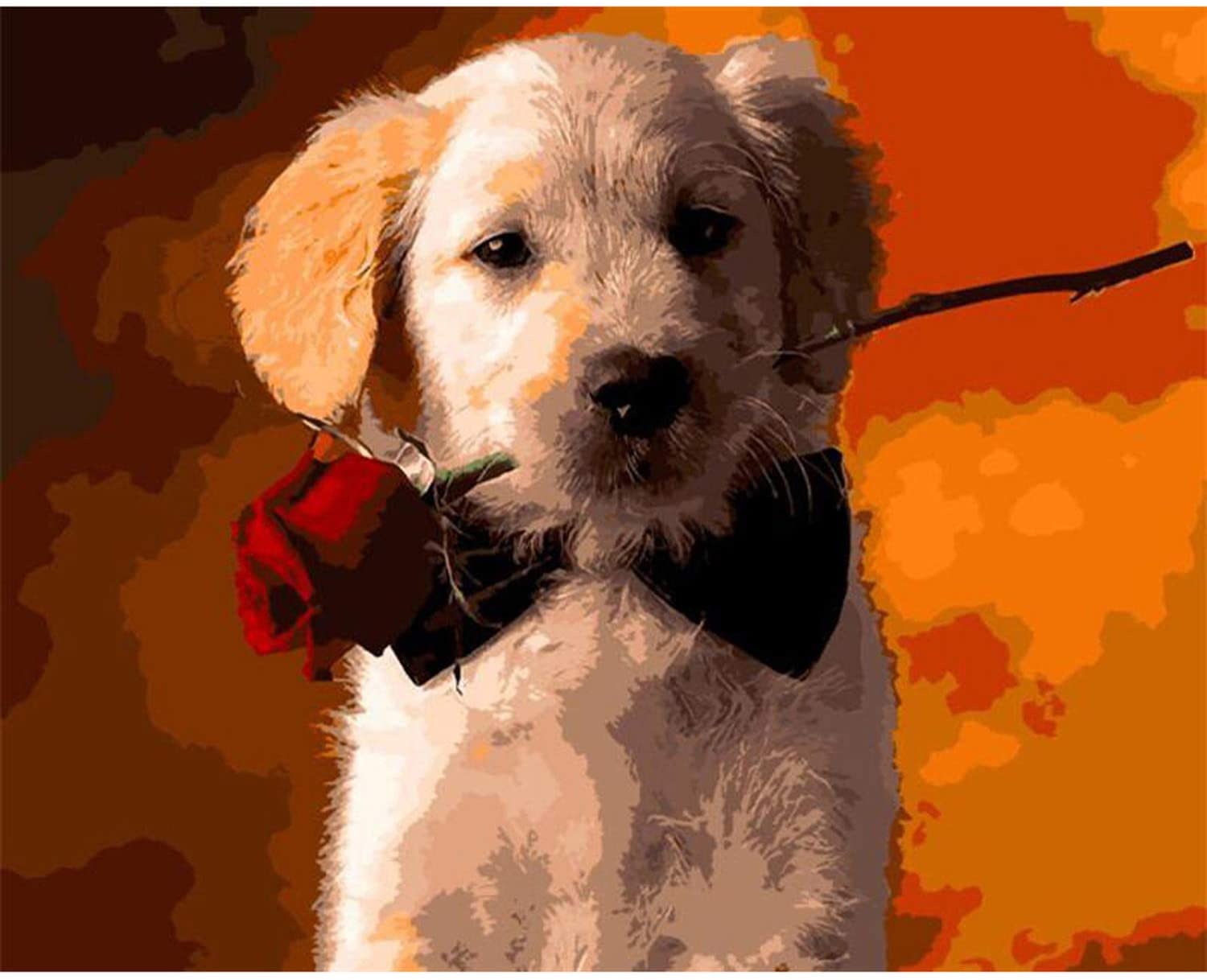 Cute Dog Paint By Number 