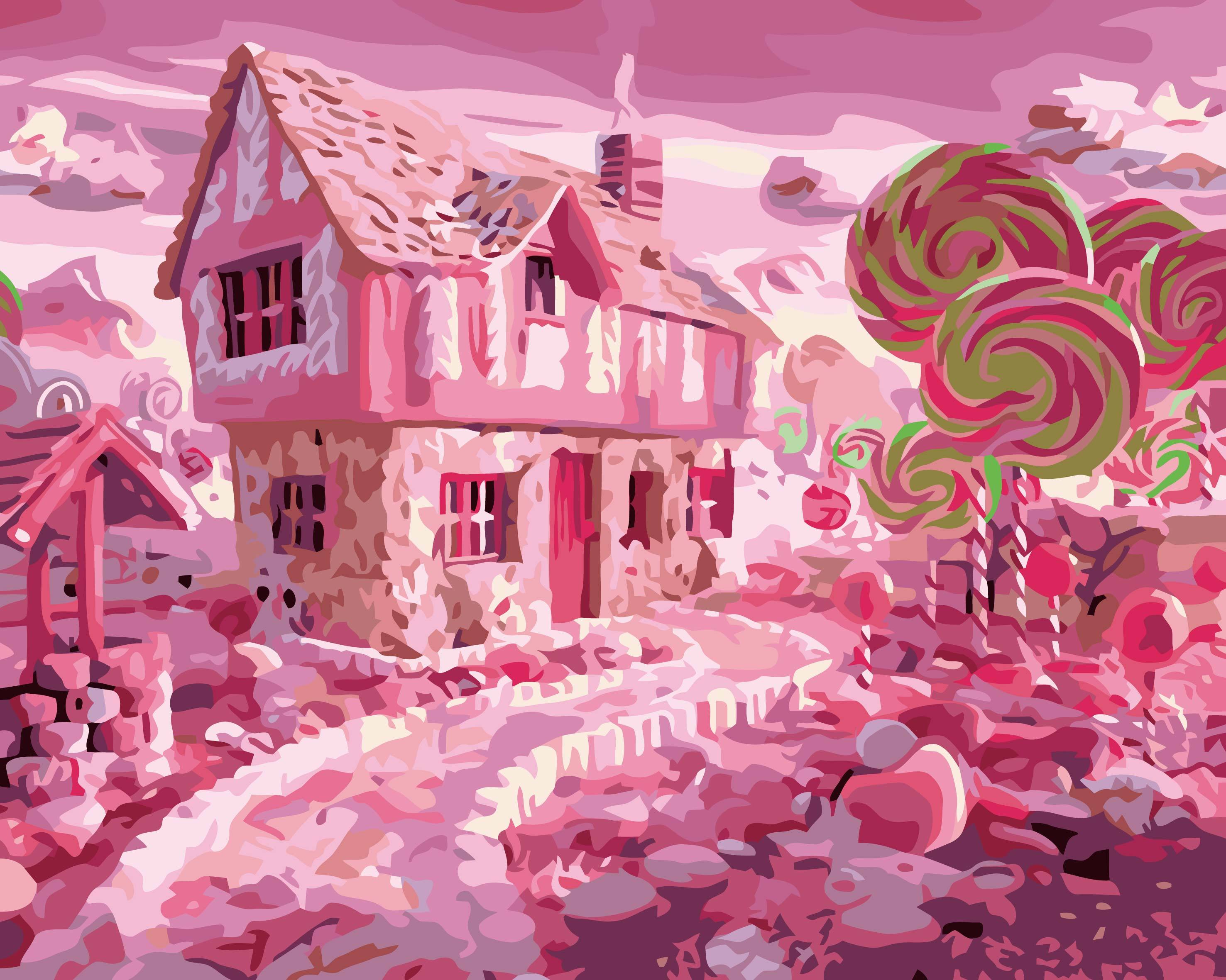 DIY Candy House Painting kit