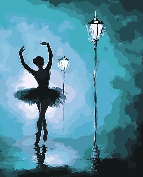dancing girl painting kit