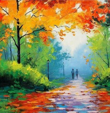 Famous Abstract Autumn - Painting Kit