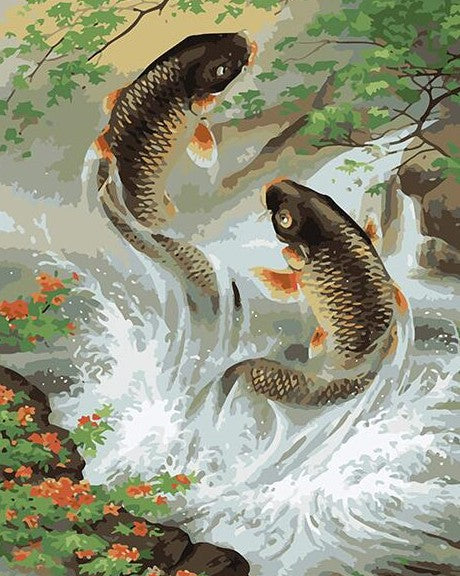 Playing Fishes