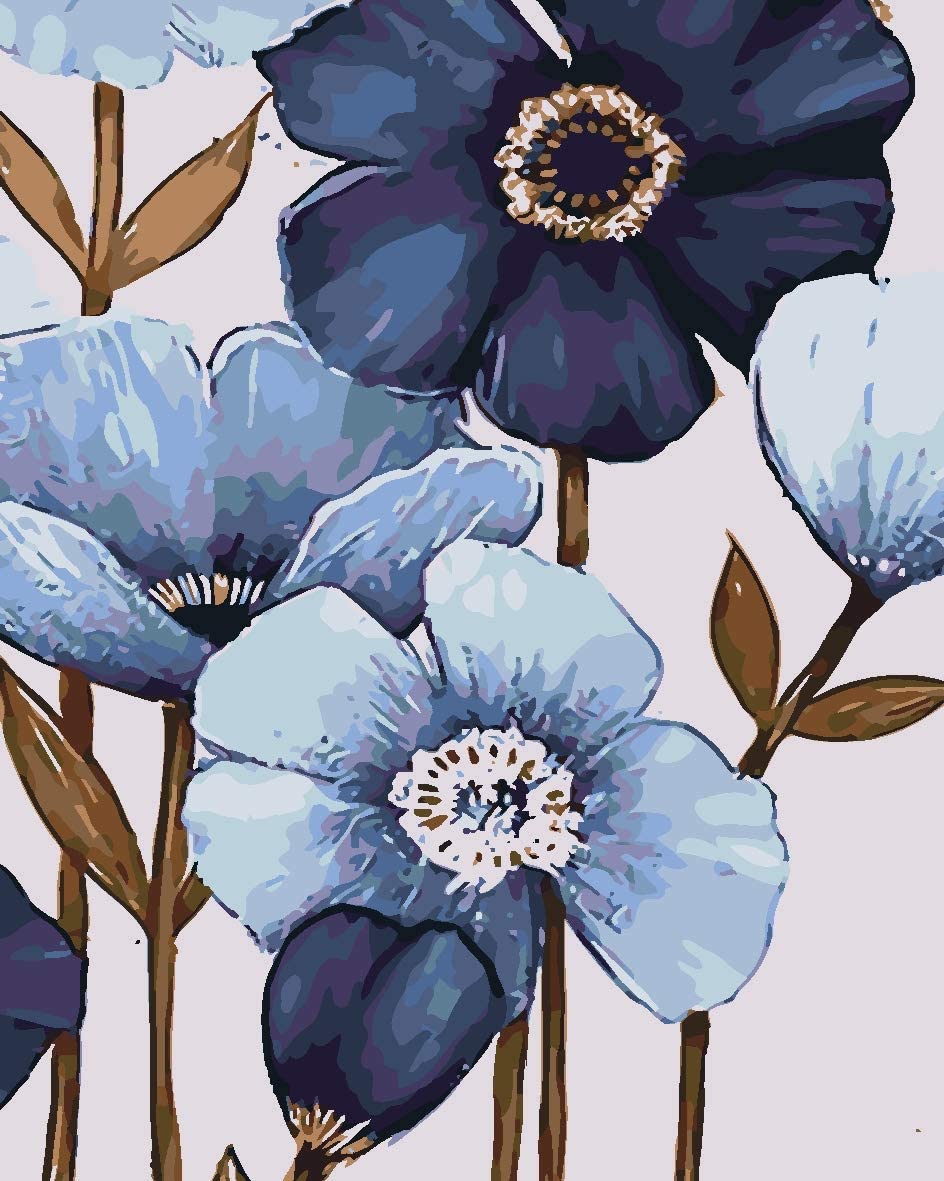 Flowers painting kit