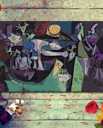 Gasol famous Artwork - Painting Kit