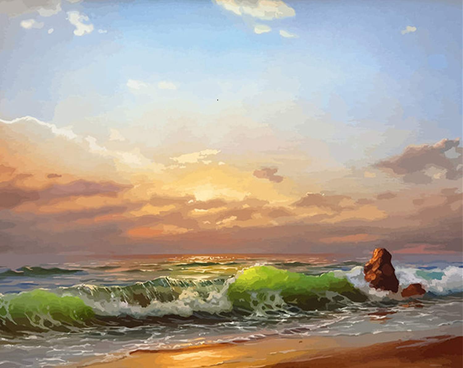 ocean paint by number