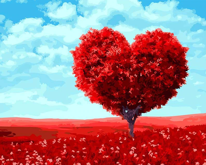 Heart Of The Tree Paint By Numbers Kit