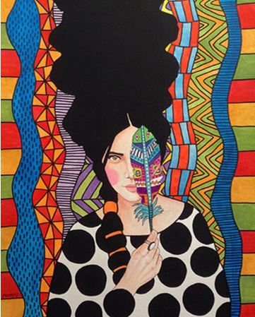 Shy Women - Paint by Numbers Kit