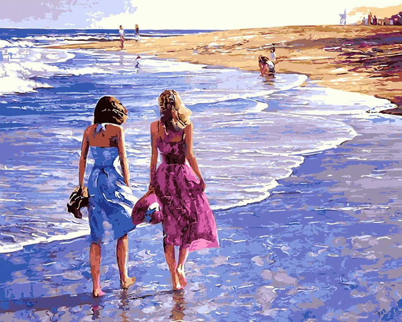 Ladies On The Beach Kit