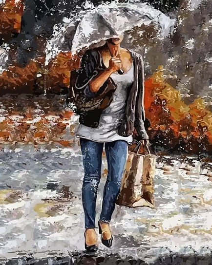 Lady In Rain