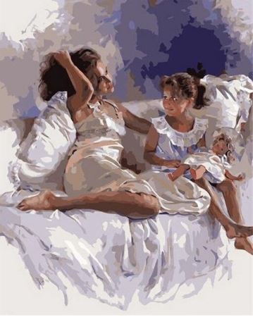 Nap Time Stories - Paint by Numbers Kit