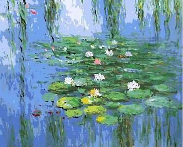 Monet lily water famous - Painting Kit