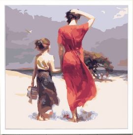 Daughter & Mother Are Always True Friends - Painting Kit