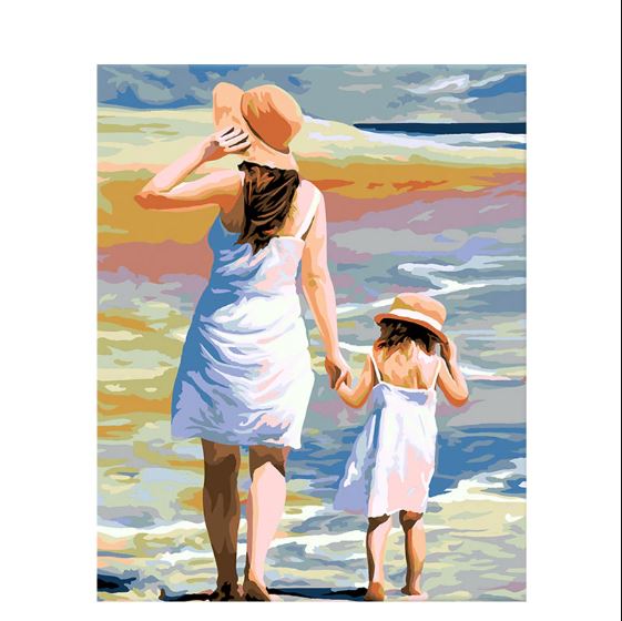 Mother & Daughter Love Painting Kit