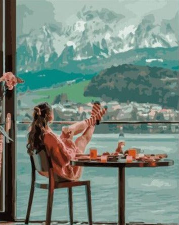 Nature View Painting - Paint by Numbers