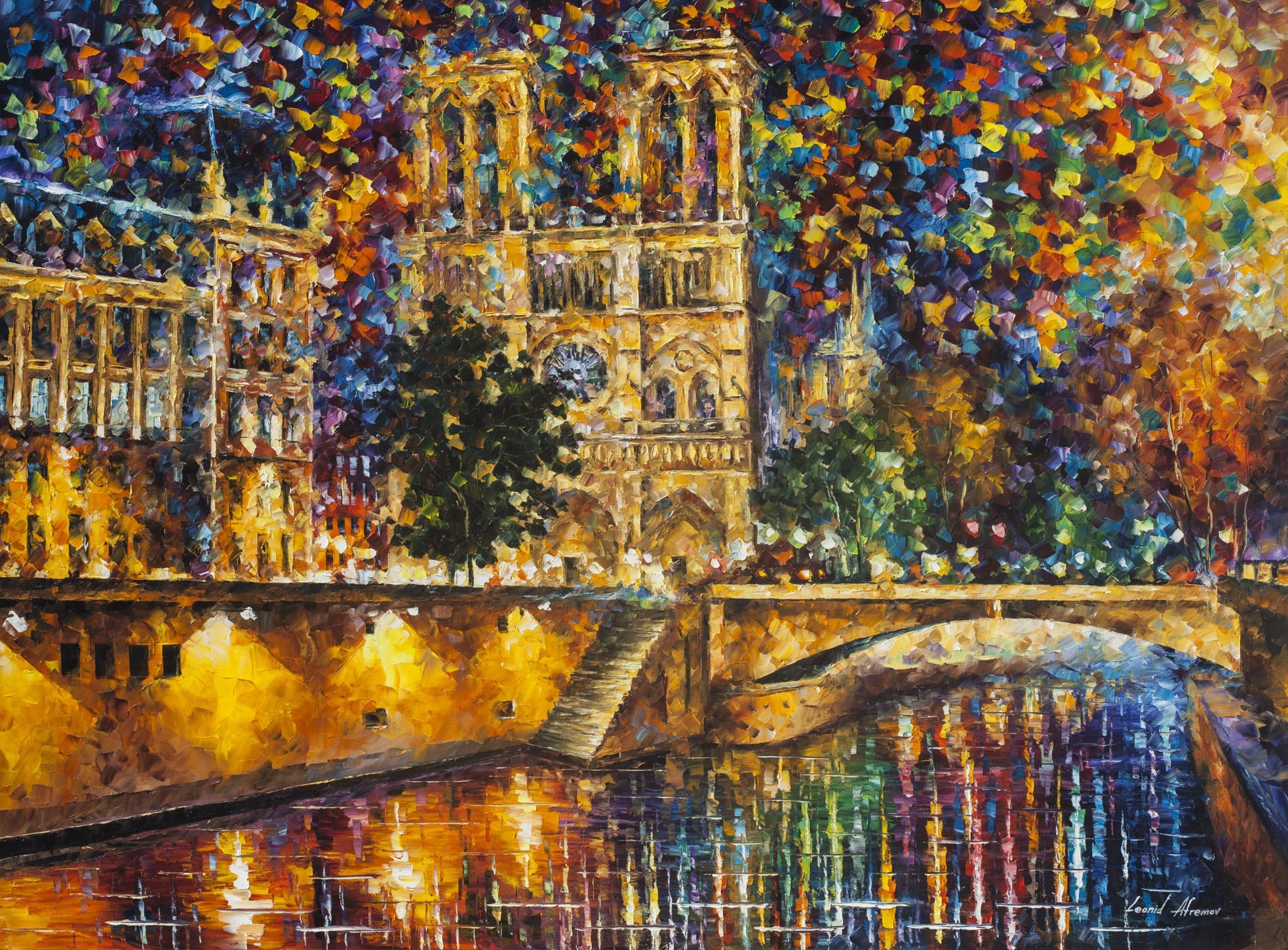 Notre Dame Cathedral Painting kit