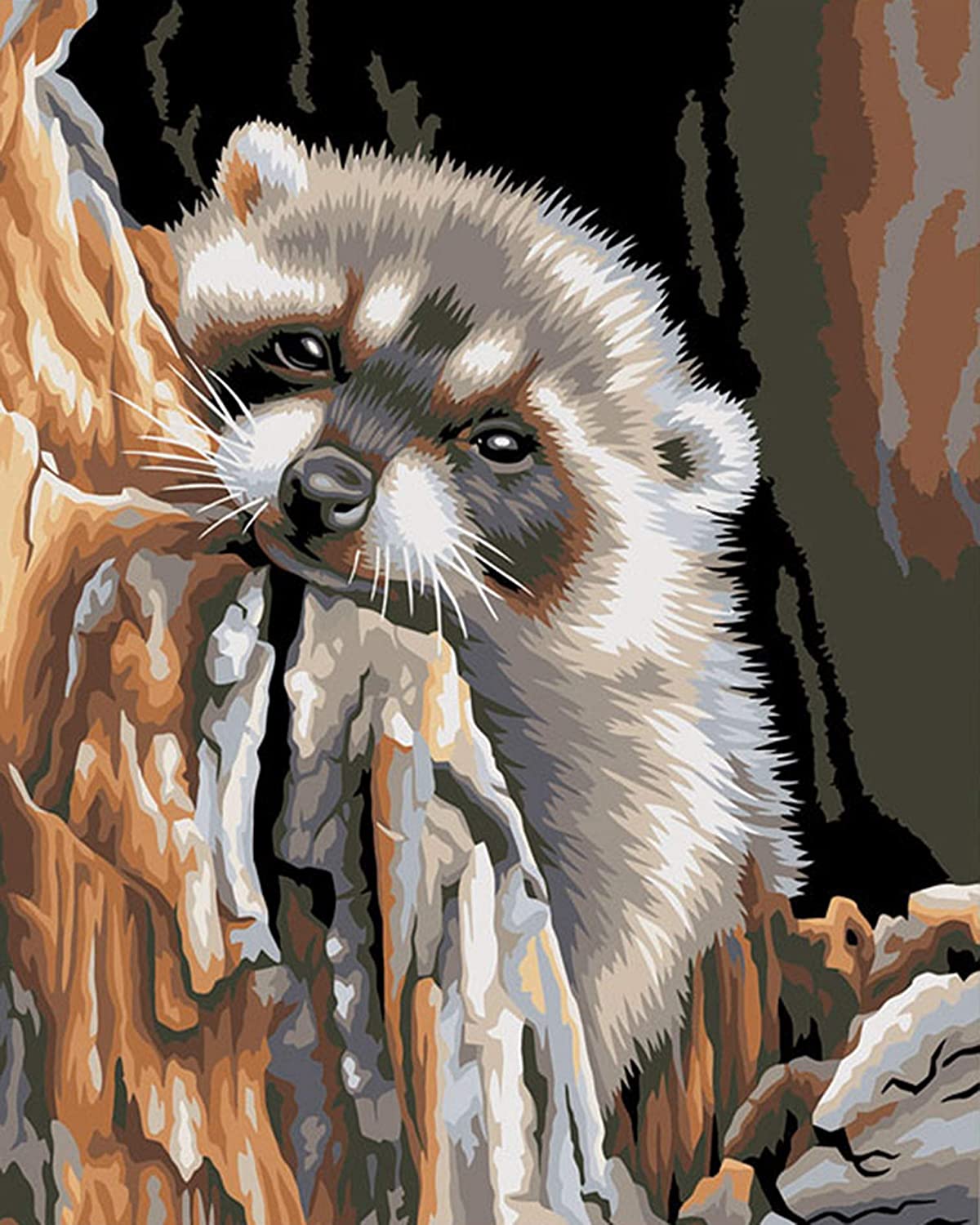 Otters Painting By Numbers diy kit