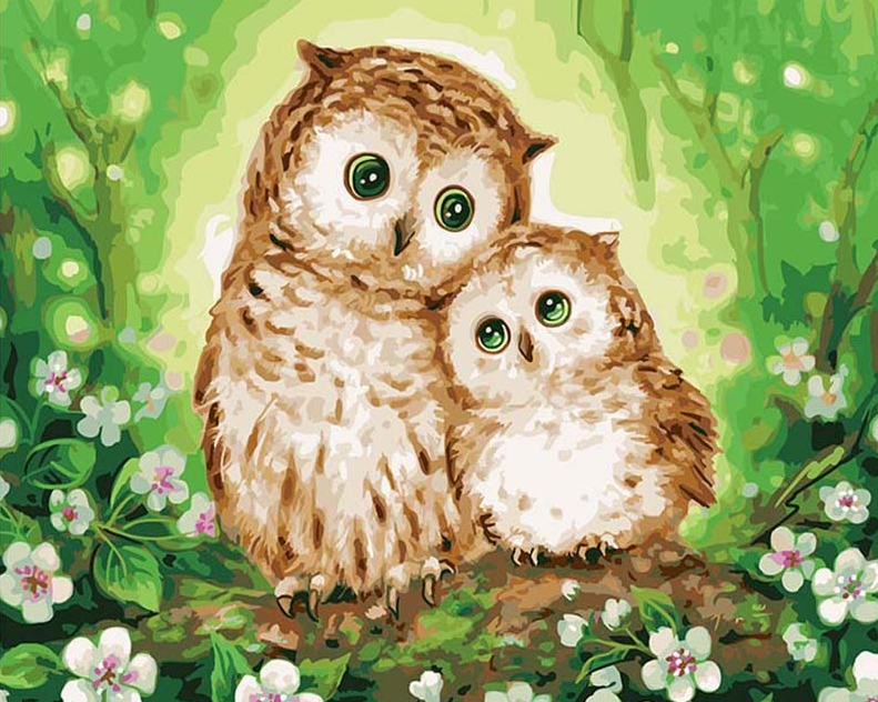 Owl With Owlet Kit