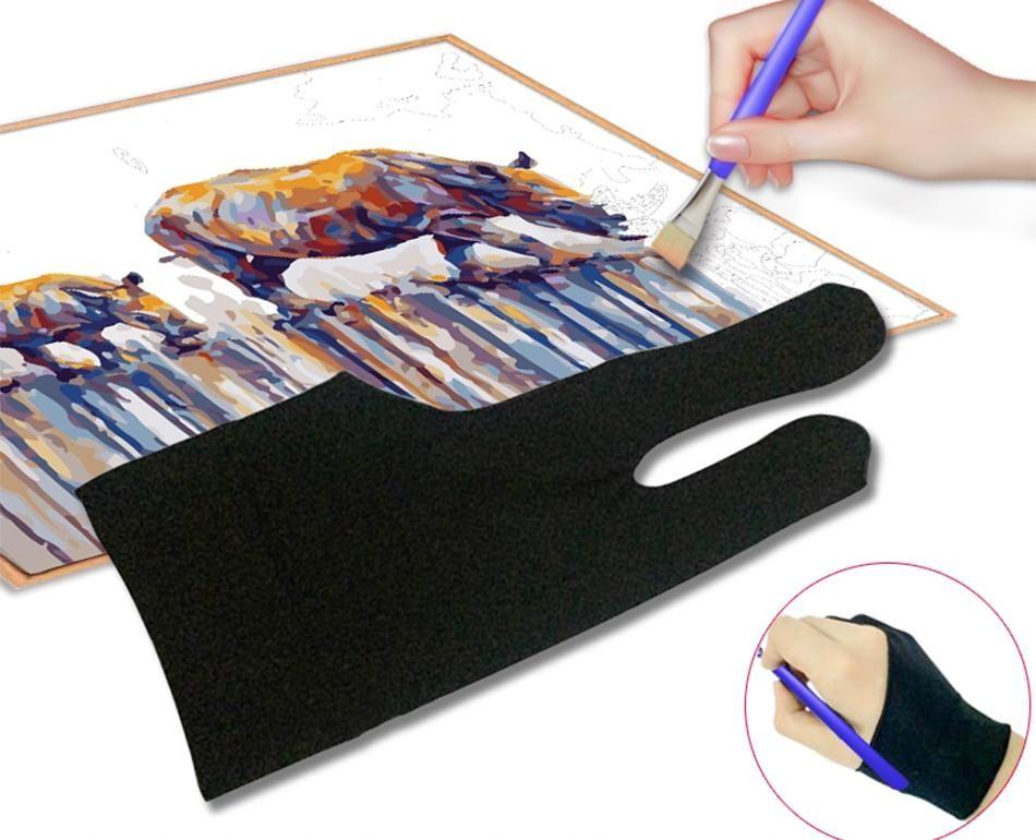 Paint by number glove