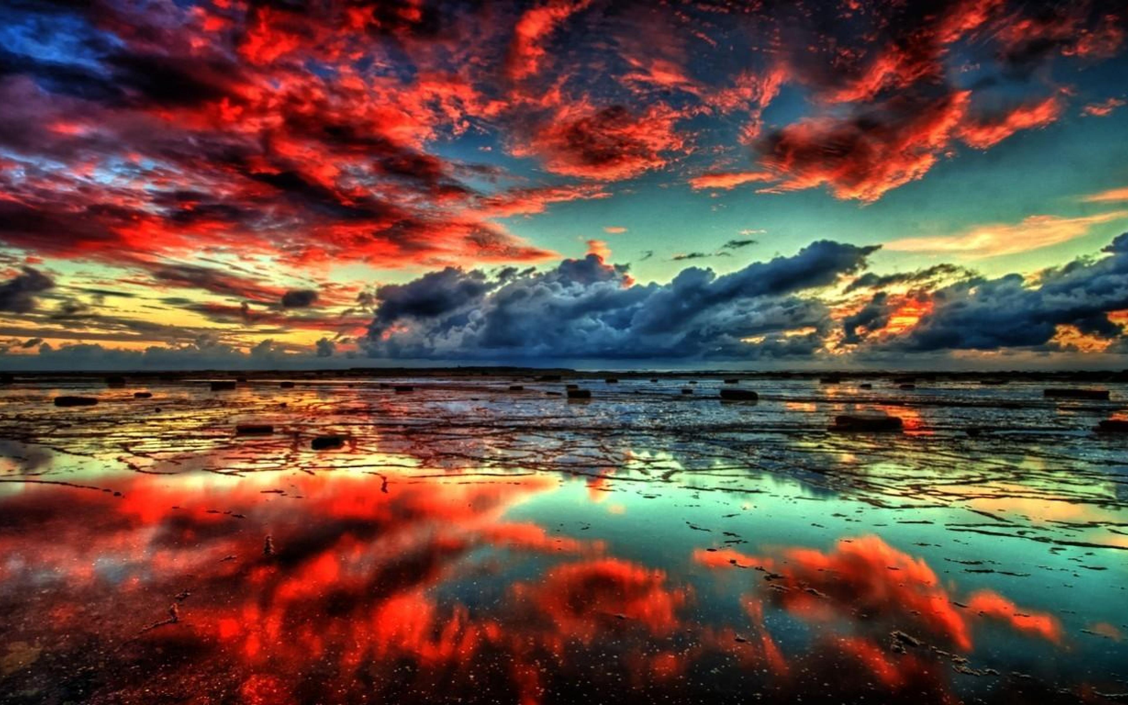 Red sky paint by numbers kit