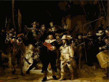 Rembrandt's Famous Painting Kit