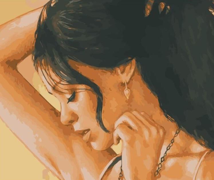 Rich Lady painting