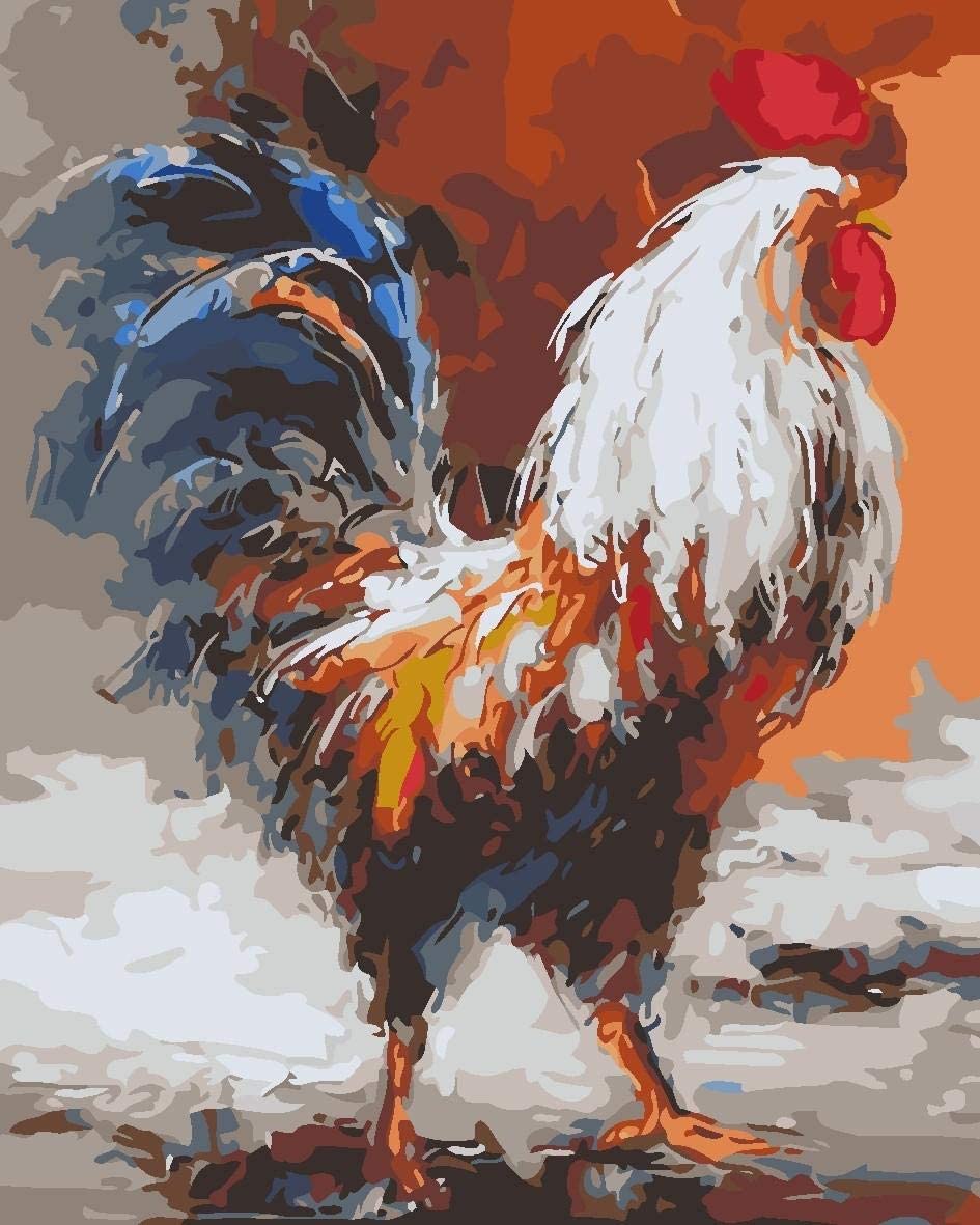 Rooster Paint By Number kit