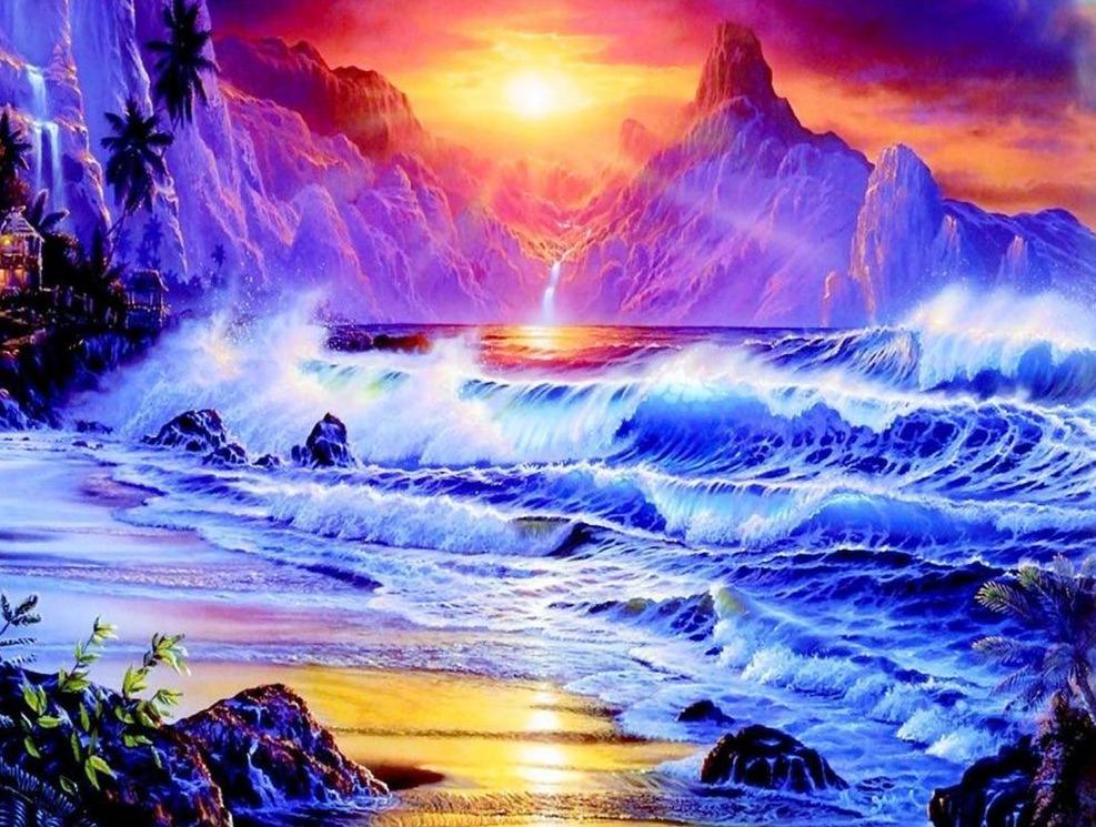 Seashore DIY Painting kit