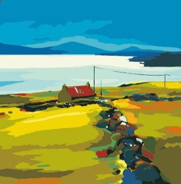 A Small House - Paint by Numbers Kit