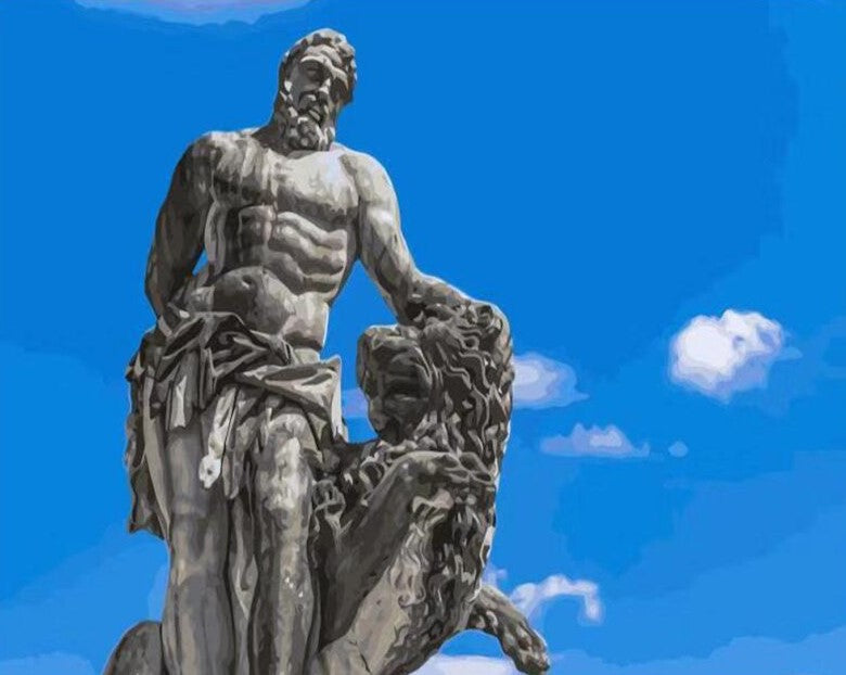 The Statue Paint kit