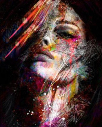 Stunning Women - Abstract Paint by Numbers