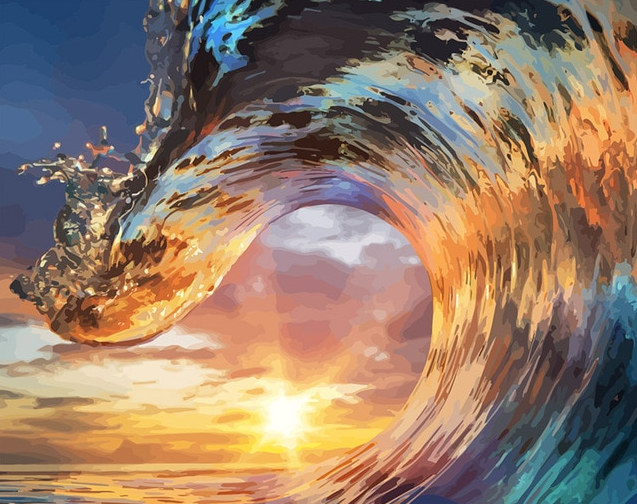 Sun Under The Waves