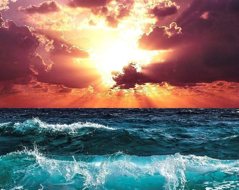 Sunset At Sea Kit