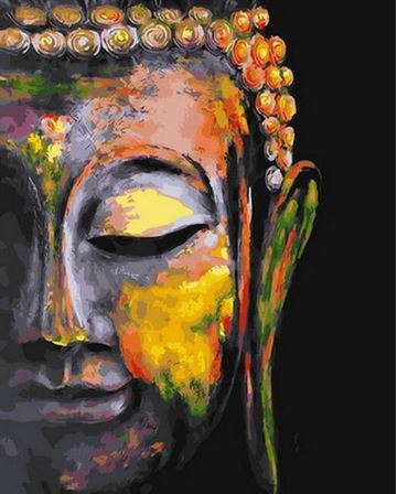 The Great Buddha - Paint By Numbers Kit