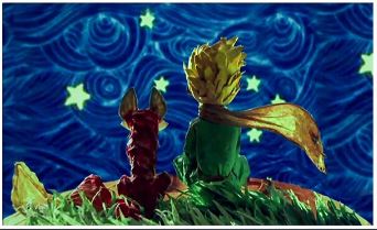 The Little Prince and Fox - Paint by Numbers
